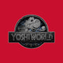 Green Dino World-Mens-Basic-Tee-Samuel
