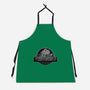 Green Dino World-Unisex-Kitchen-Apron-Samuel