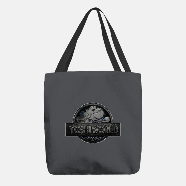 Green Dino World-None-Basic Tote-Bag-Samuel