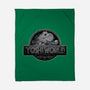 Green Dino World-None-Fleece-Blanket-Samuel