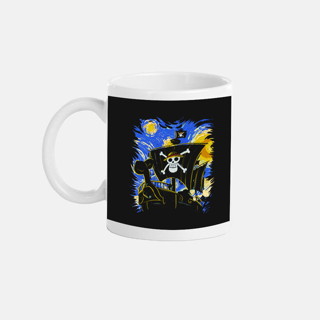 Starry Night Merry-None-Mug-Drinkware-fanfabio