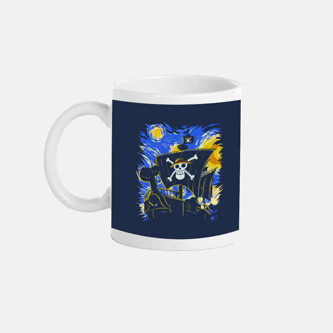 Starry Night Merry-None-Mug-Drinkware-fanfabio