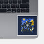Starry Night Merry-None-Glossy-Sticker-fanfabio