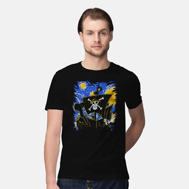 Starry Night Merry-Mens-Premium-Tee-fanfabio