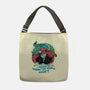 I Wanna Be Where The People Aren't-None-Adjustable Tote-Bag-glitchygorilla