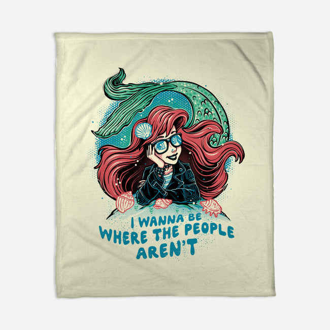 I Wanna Be Where The People Aren't-None-Fleece-Blanket-glitchygorilla