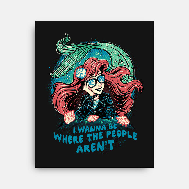 I Wanna Be Where The People Aren't-None-Stretched-Canvas-glitchygorilla