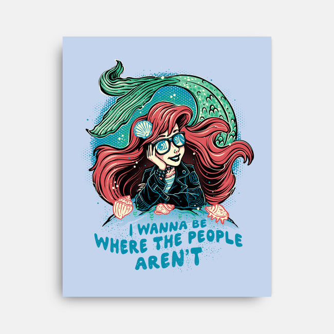 I Wanna Be Where The People Aren't-None-Stretched-Canvas-glitchygorilla