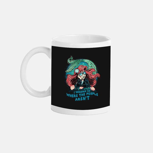 I Wanna Be Where The People Aren't-None-Mug-Drinkware-glitchygorilla