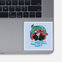 I Wanna Be Where The People Aren't-None-Glossy-Sticker-glitchygorilla