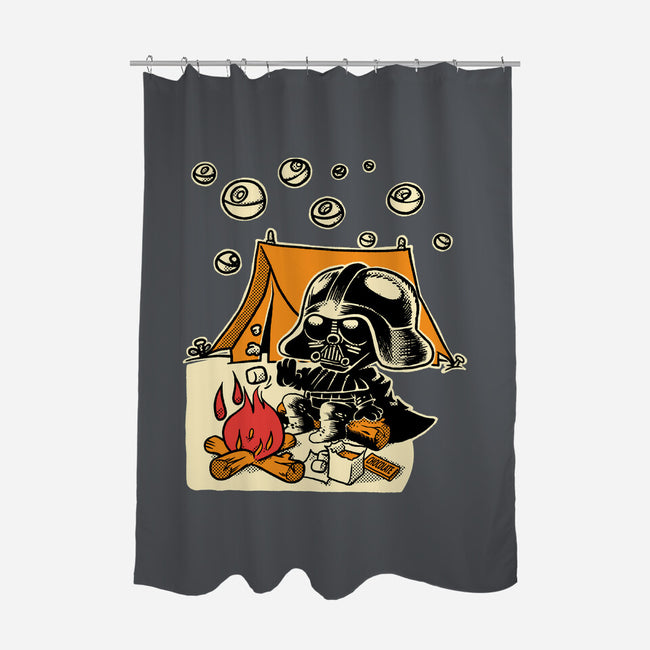 Under Death Stars-None-Polyester-Shower Curtain-imisko