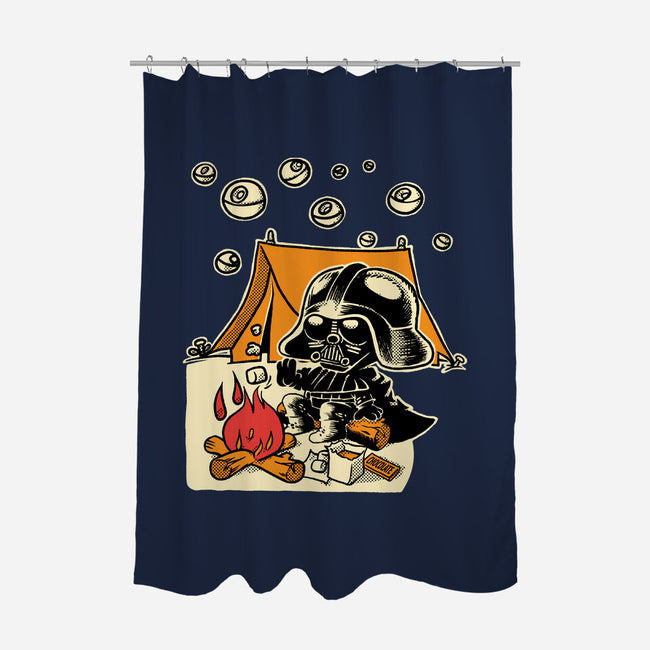 Under Death Stars-None-Polyester-Shower Curtain-imisko