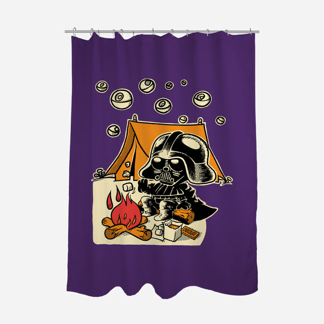 Under Death Stars-None-Polyester-Shower Curtain-imisko