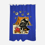 Under Death Stars-None-Polyester-Shower Curtain-imisko