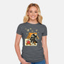 Under Death Stars-Womens-Fitted-Tee-imisko