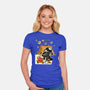Under Death Stars-Womens-Fitted-Tee-imisko