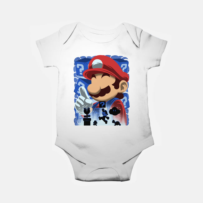 Classic Blue Jumpman-Baby-Basic-Onesie-rmatix