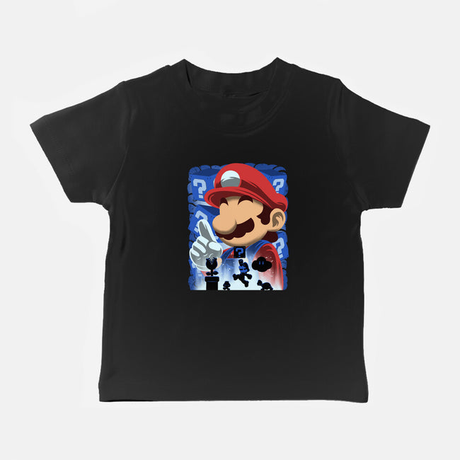 Classic Blue Jumpman-Baby-Basic-Tee-rmatix