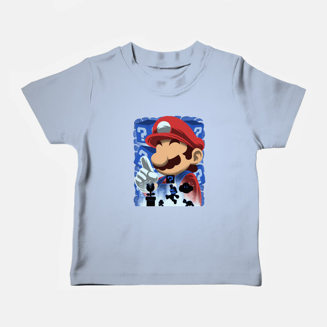 Classic Blue Jumpman-Baby-Basic-Tee-rmatix