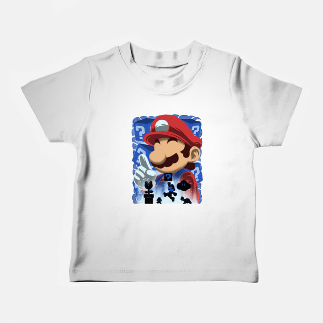 Classic Blue Jumpman-Baby-Basic-Tee-rmatix