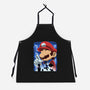 Classic Blue Jumpman-Unisex-Kitchen-Apron-rmatix