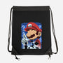 Classic Blue Jumpman-None-Drawstring-Bag-rmatix