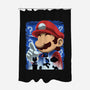 Classic Blue Jumpman-None-Polyester-Shower Curtain-rmatix