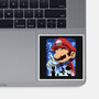 Classic Blue Jumpman-None-Glossy-Sticker-rmatix