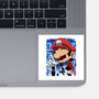 Classic Blue Jumpman-None-Glossy-Sticker-rmatix