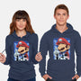 Classic Blue Jumpman-Unisex-Pullover-Sweatshirt-rmatix