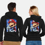 Classic Blue Jumpman-Unisex-Zip-Up-Sweatshirt-rmatix