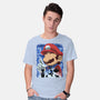 Classic Blue Jumpman-Mens-Basic-Tee-rmatix