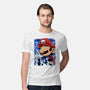 Classic Blue Jumpman-Mens-Premium-Tee-rmatix