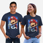 Classic Blue Jumpman-Unisex-Basic-Tee-rmatix