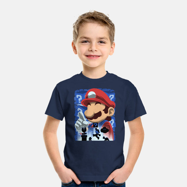 Classic Blue Jumpman-Youth-Basic-Tee-rmatix