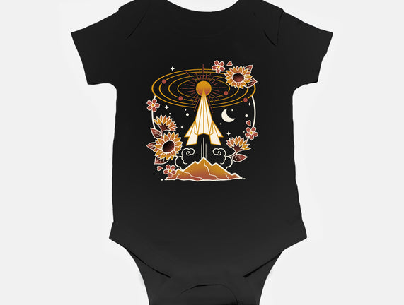 Origami Rocket Spaceship