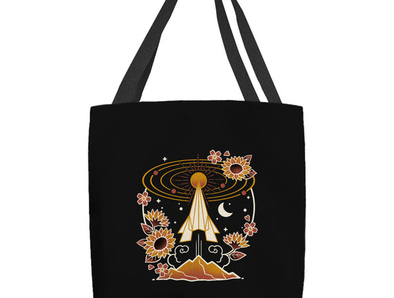 Origami Rocket Spaceship