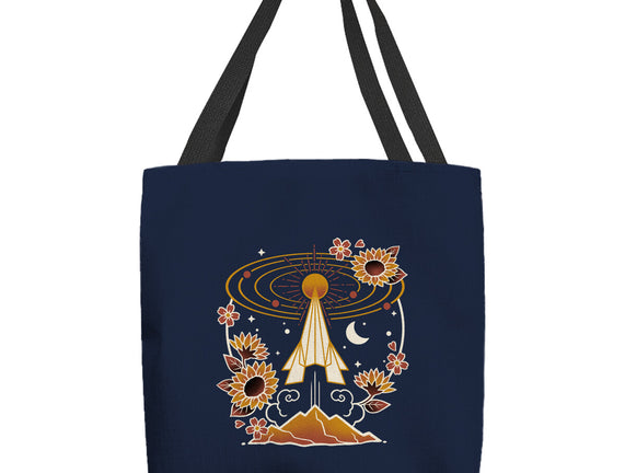 Origami Rocket Spaceship