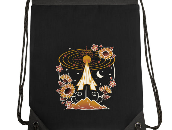 Origami Rocket Spaceship