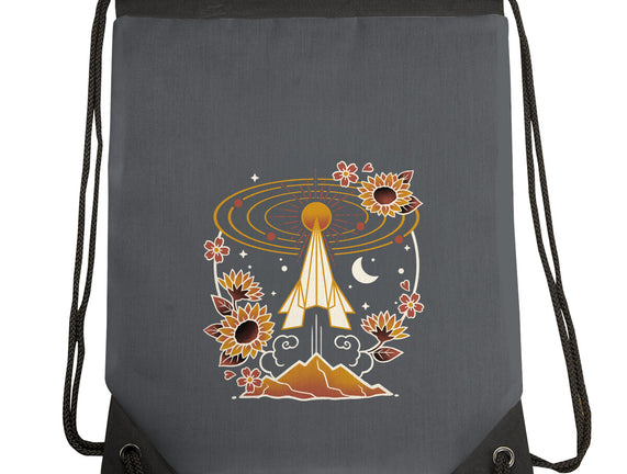 Origami Rocket Spaceship