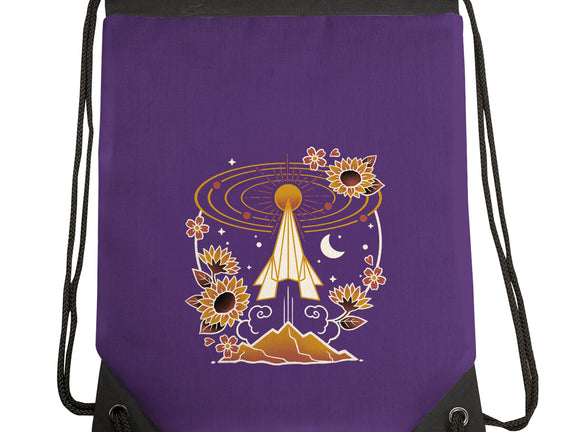 Origami Rocket Spaceship