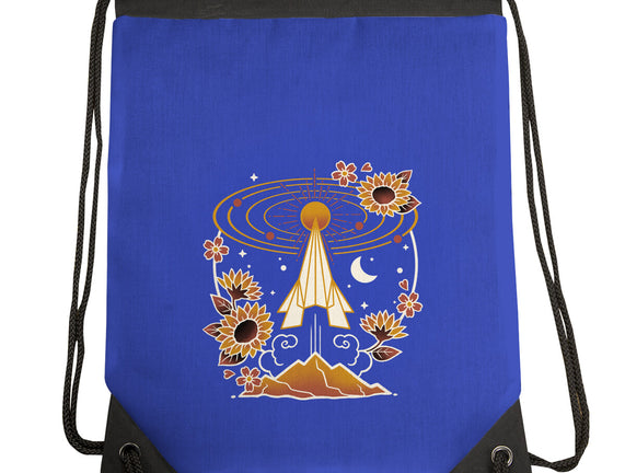 Origami Rocket Spaceship