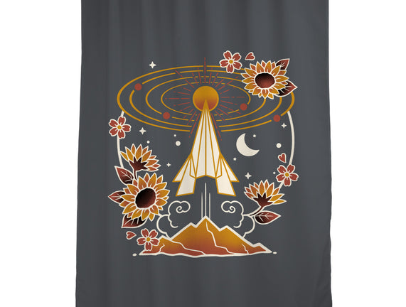 Origami Rocket Spaceship