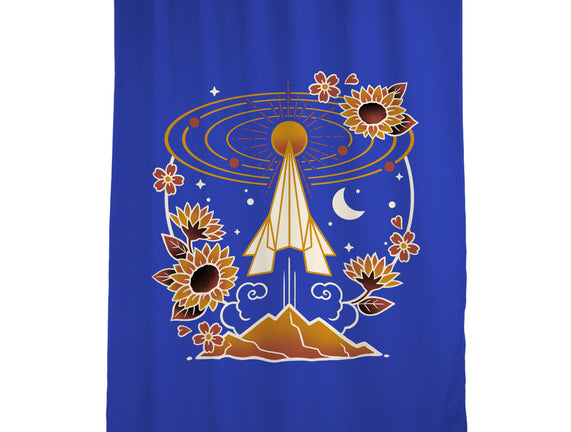 Origami Rocket Spaceship