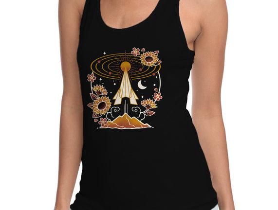 Origami Rocket Spaceship