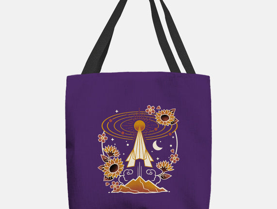 Origami Rocket Spaceship