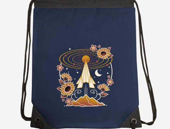 Origami Rocket Spaceship