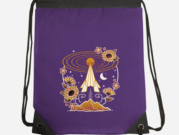 Origami Rocket Spaceship