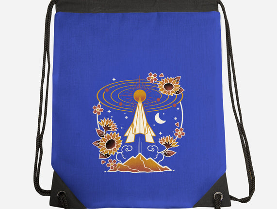 Origami Rocket Spaceship