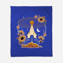 Origami Rocket Spaceship-None-Fleece-Blanket-NemiMakeit